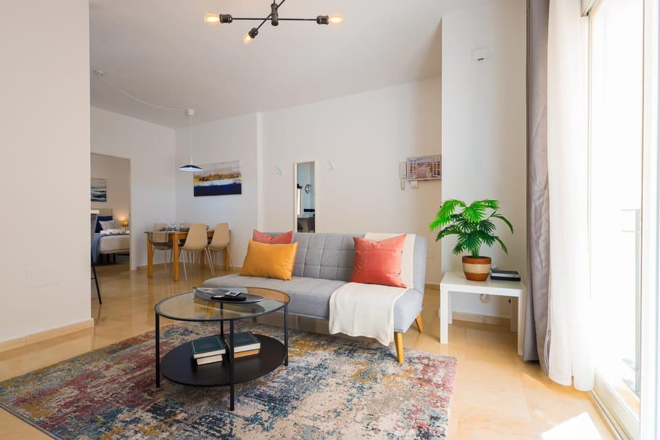 Living room, Dining area, Bedroom