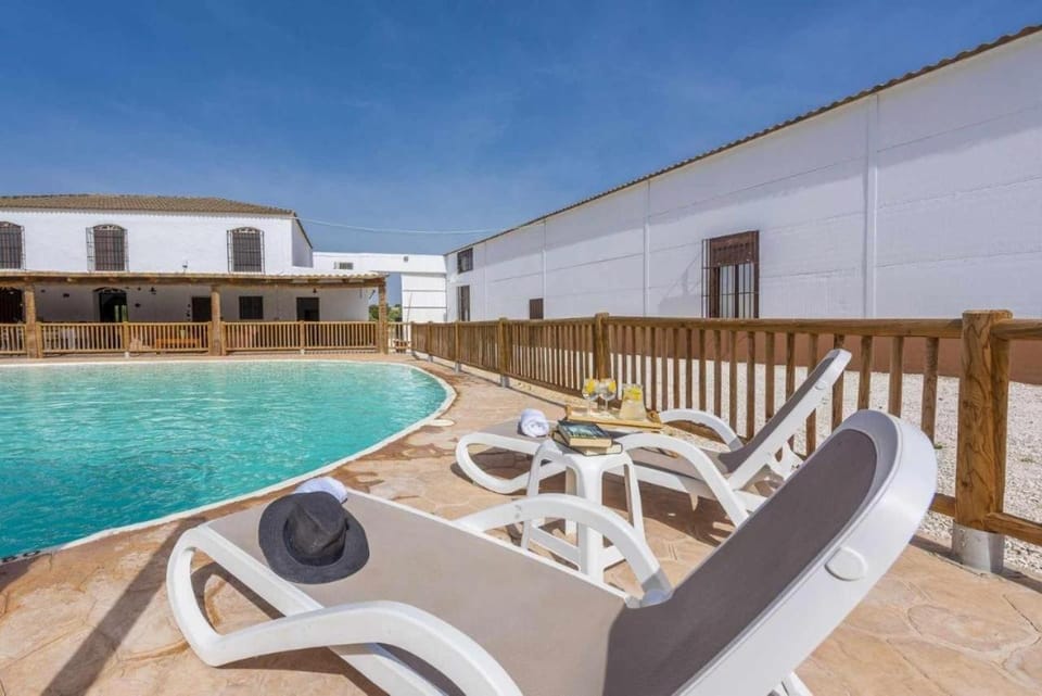 Property building, Living room, Swimming pool