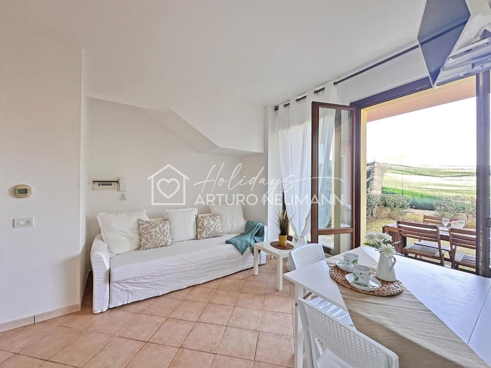Patio, Natural landscape, View (from property/room), Living room, Seating area, Dining area