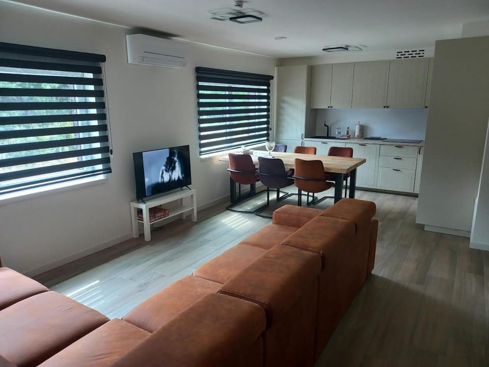 Kitchen or kitchenette, Living room, air conditioner