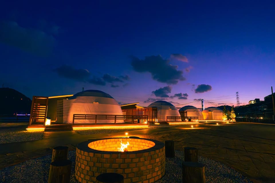 Property building, Night, Natural landscape