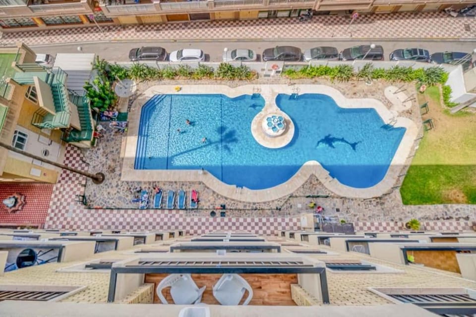 Off site, Bird's eye view, Pool view, Swimming pool