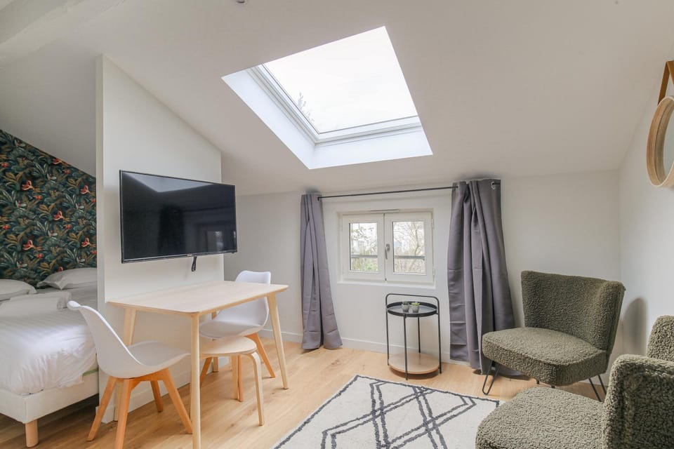 Appartement neuf, clim et parking, Caluire-Cité Intl Apartment in Caluire-et-Cuire