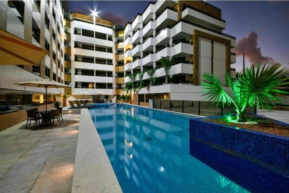 Night, Swimming pool