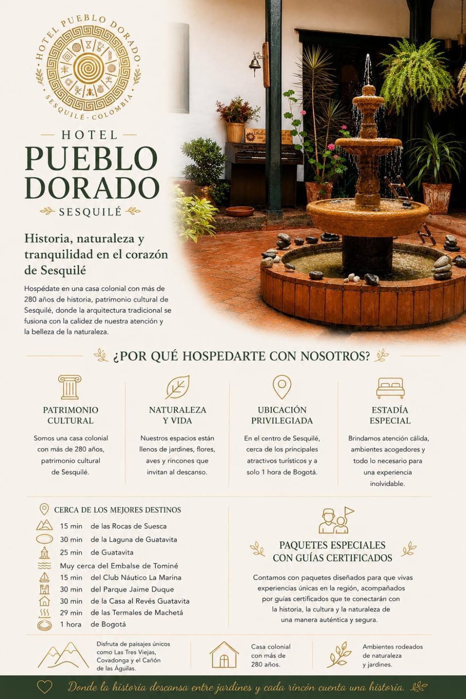 Hotel Pueblo Dorado Sesquilé Hotel in Cundinamarca, Colombia