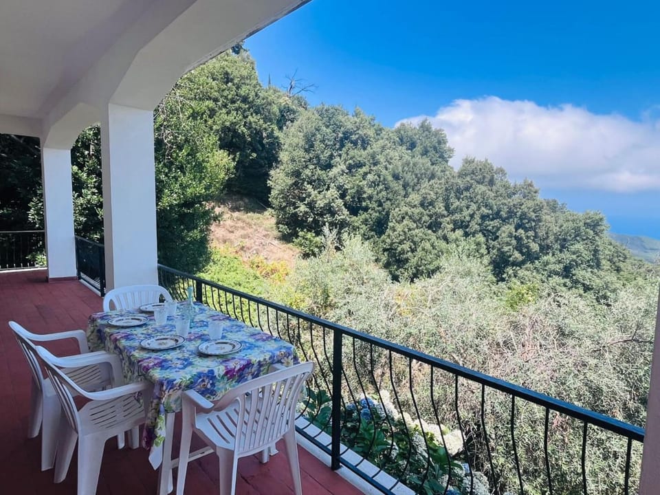 Garden, Balcony/Terrace, Dining area, Garden view, Mountain view