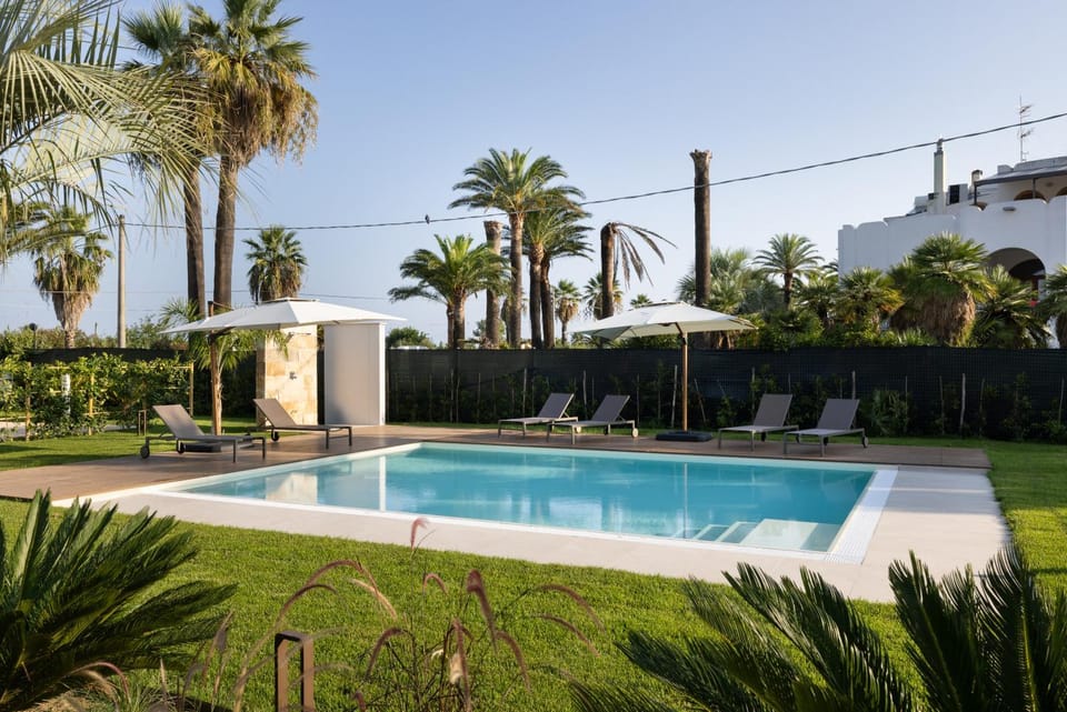 Garden, Pool view, Swimming pool, sunbed