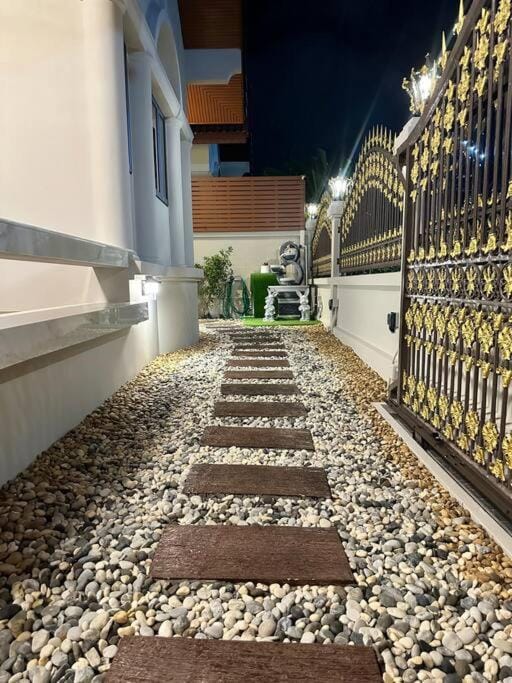 Property building, Garden