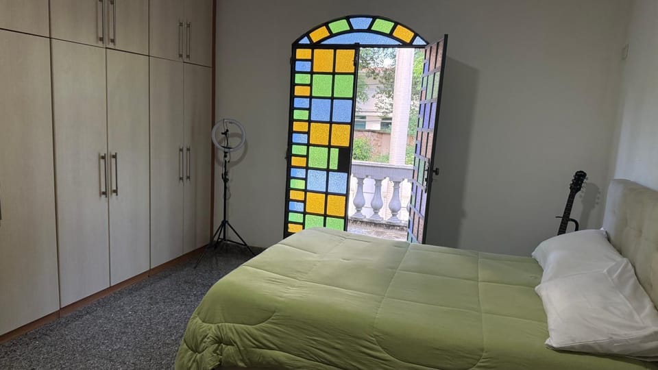 Bed, Photo of the whole room, Bedroom, wardrobe