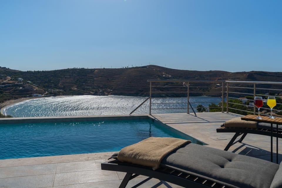 Natural landscape, Pool view, Swimming pool, sunbed