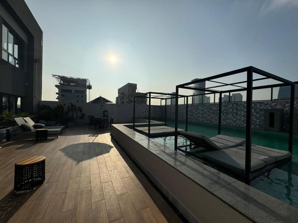 O1918 Sua casa na Vila Olimpia com piscina e academia e ar condicionado Apartment in Sao Paulo City