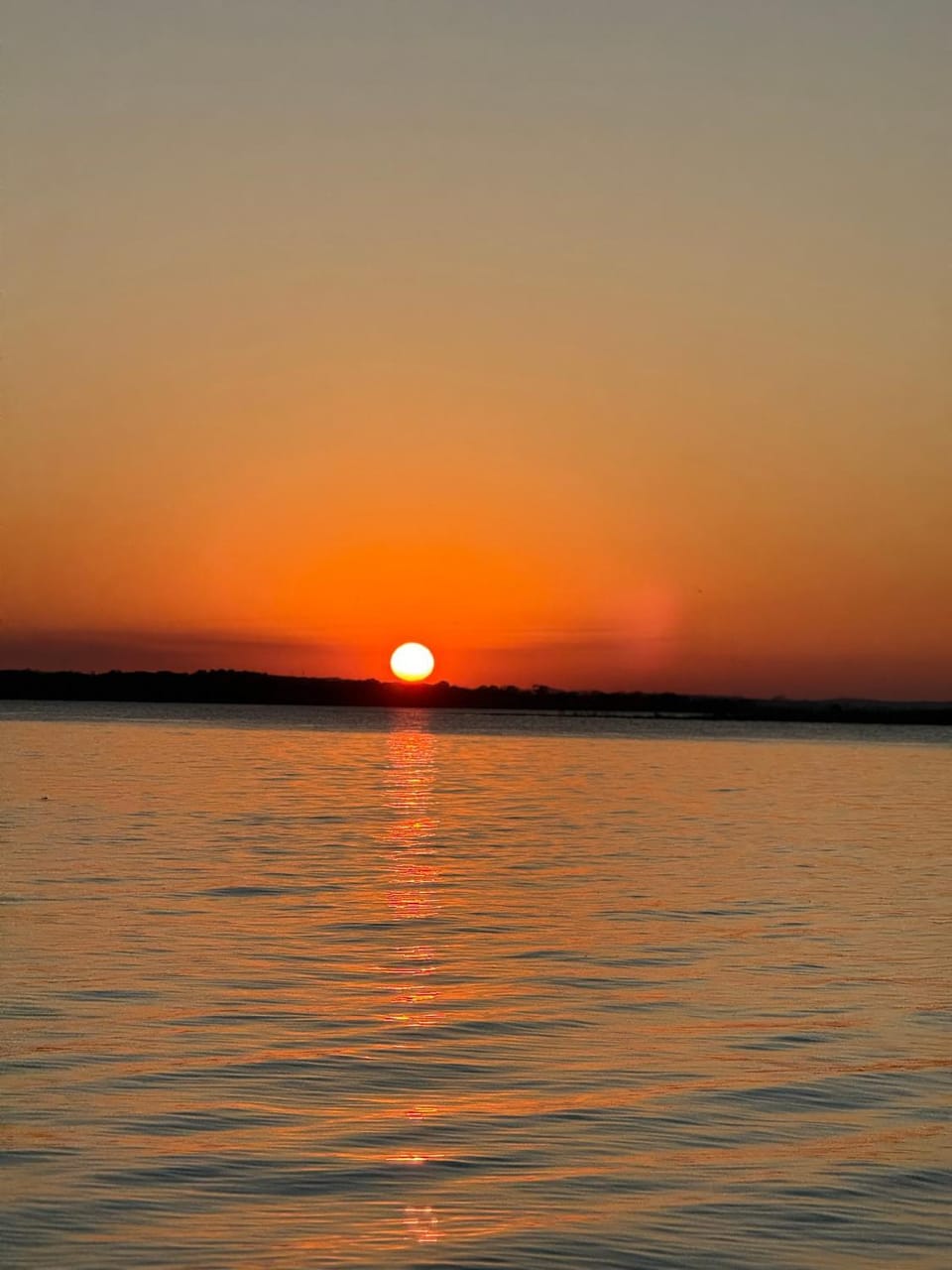 Natural landscape, Lake view, Sunset