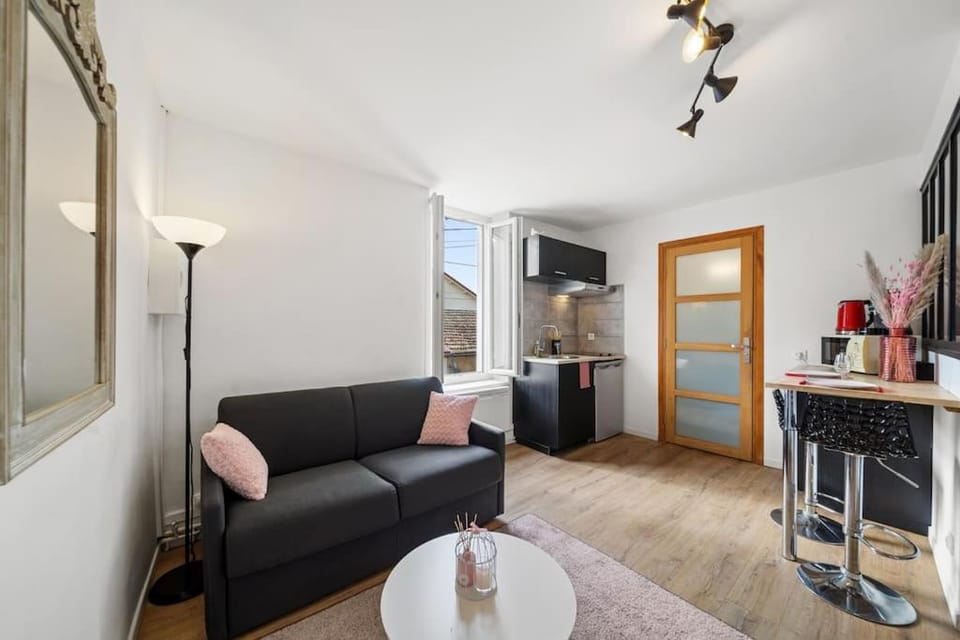 LA VIE EN ROSE, Calme, 5min du centre,parking facile Apartment in Beaune