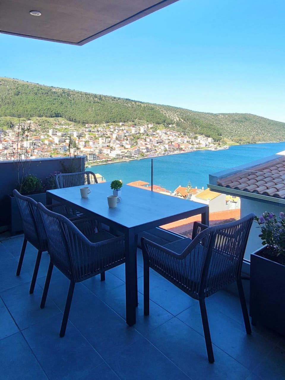 View (from property/room), Balcony/Terrace, Sea view