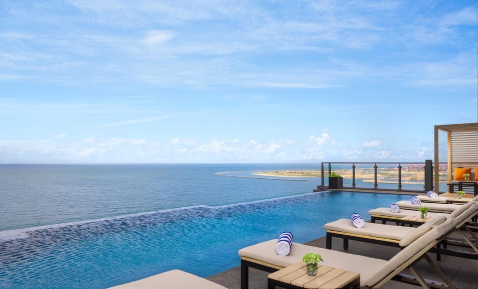 View (from property/room), Pool view, Swimming pool