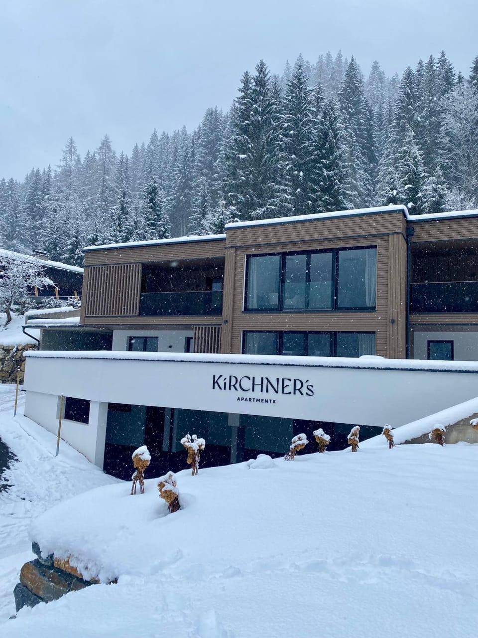 Property building, Natural landscape, Winter