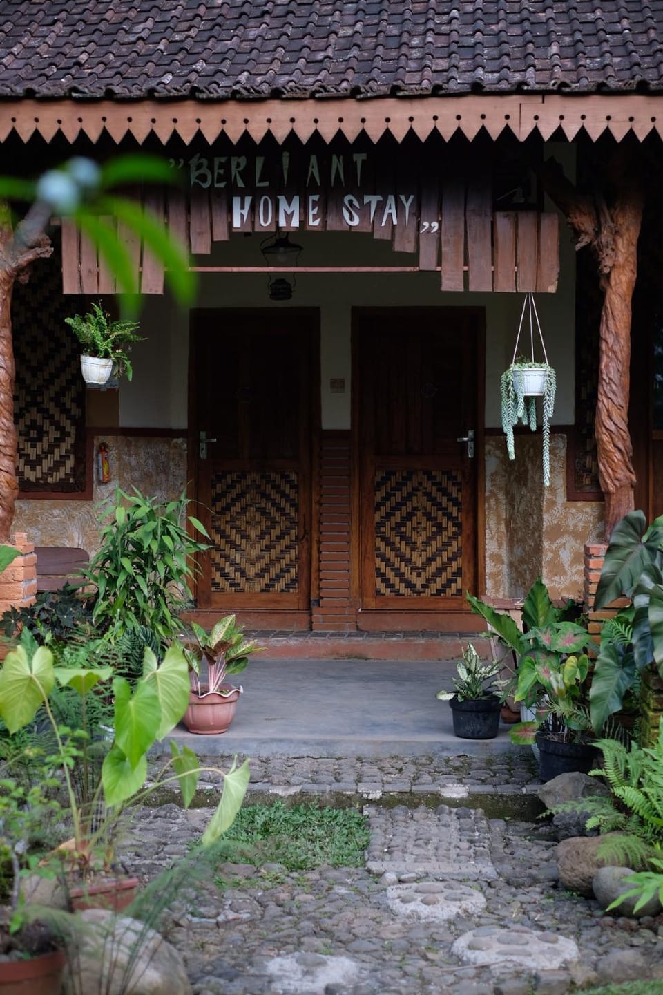 Facade/entrance, Garden view