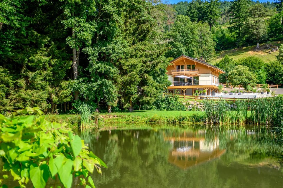 Natural landscape, Lake view