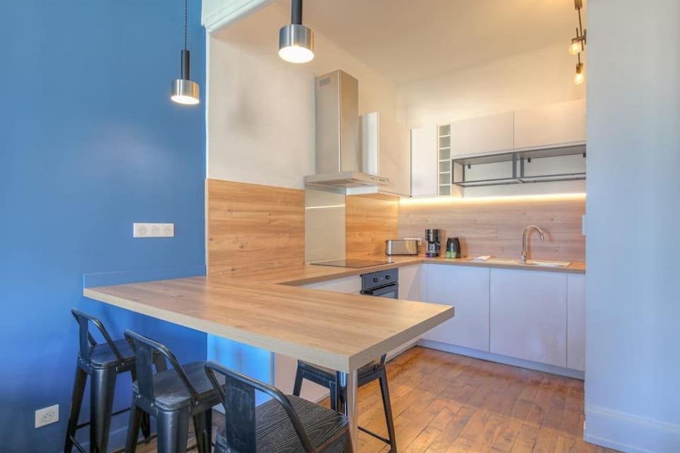 Bel appartement lumineux, Croix-Rousse - Hôpitaux Apartment in Caluire-et-Cuire