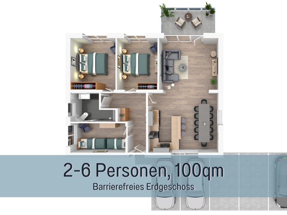 Property building, Living room