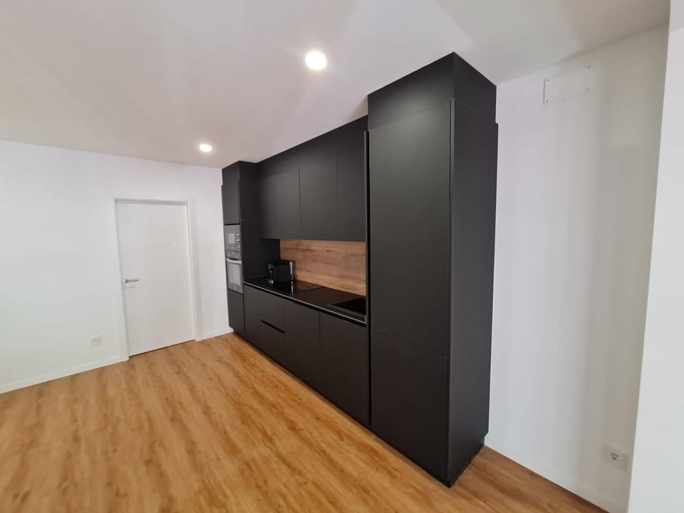 Kitchen or kitchenette, wardrobe