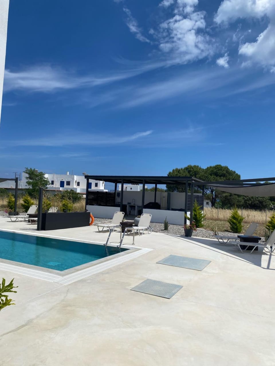 Pool view, Swimming pool, sunbed