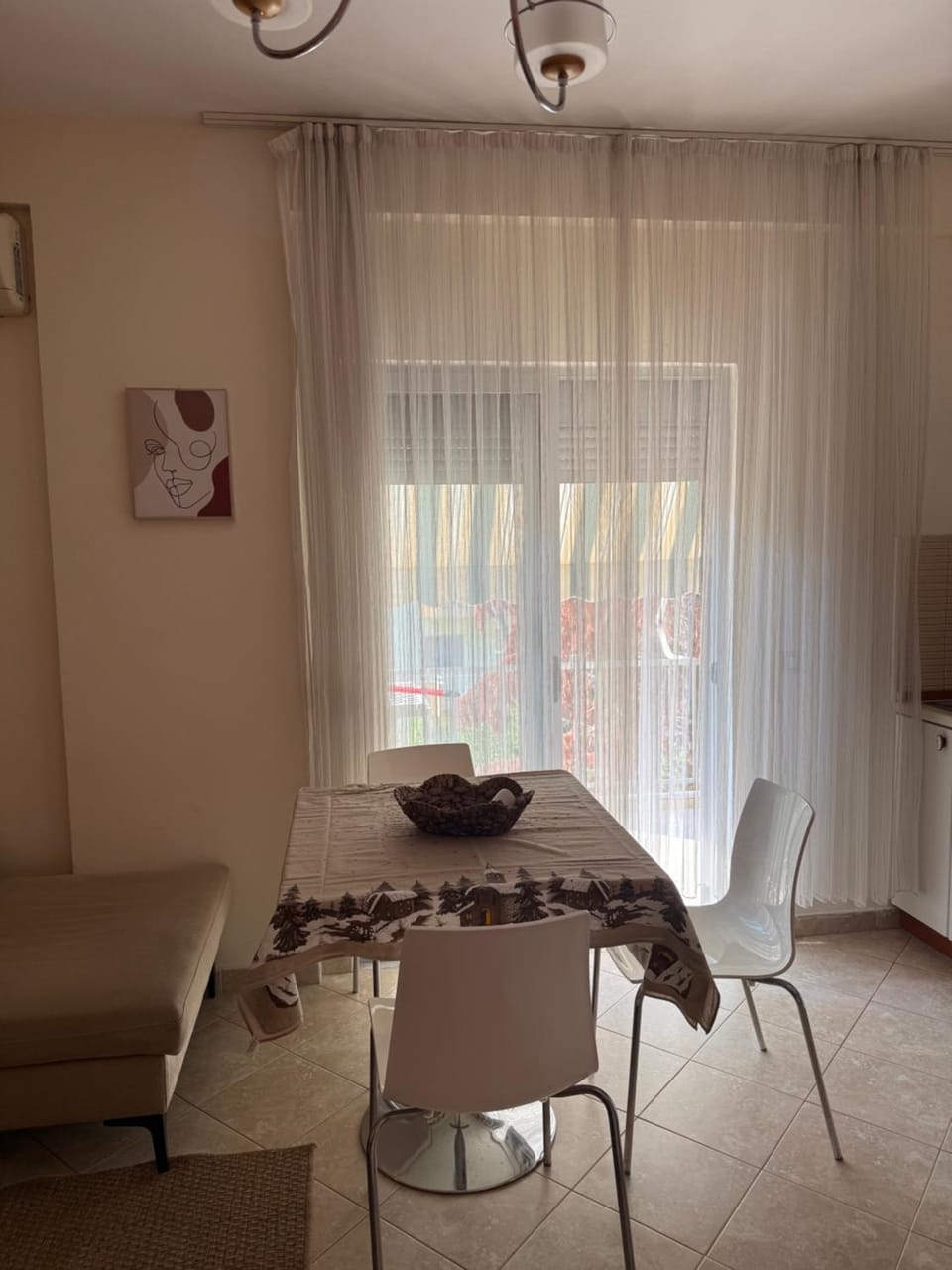 Cozy Apartment with Balcony Apartment in Tirana County, Albania