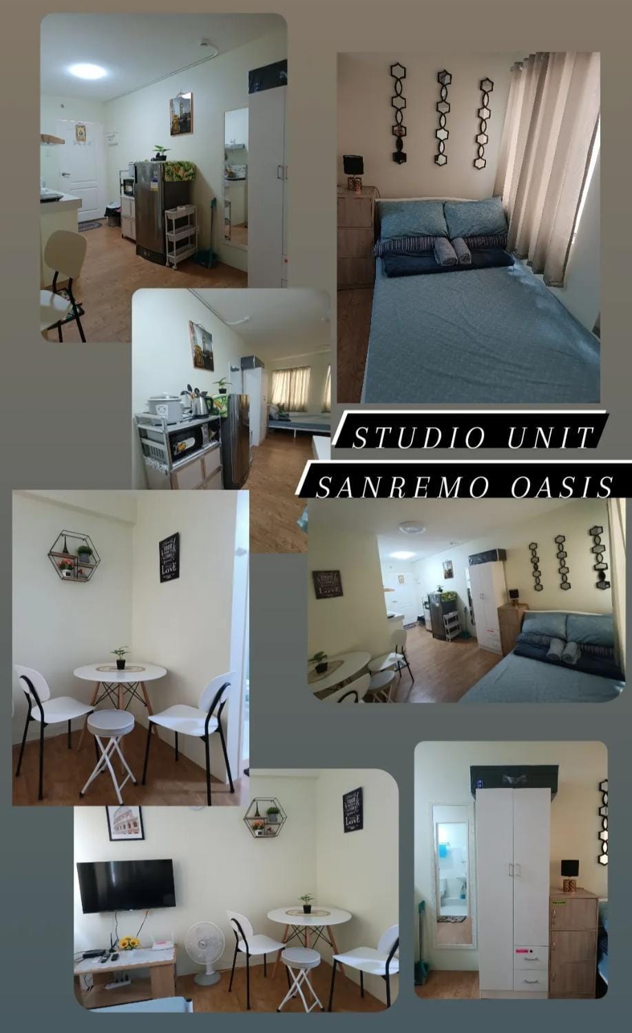 Bed, Kitchen or kitchenette, Living room