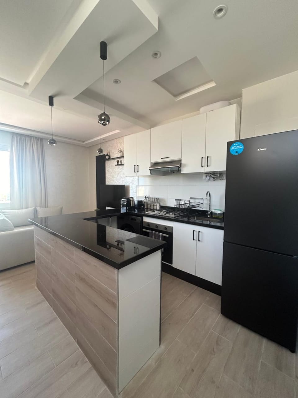 Splendide Studio au centre ville, avec une vue imprenable sur la marina de Tanger Apartment in Tangier