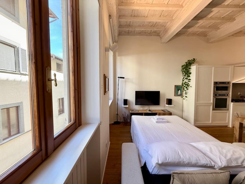 Communal lounge/ TV room, Bed, TV and multimedia, Bedroom