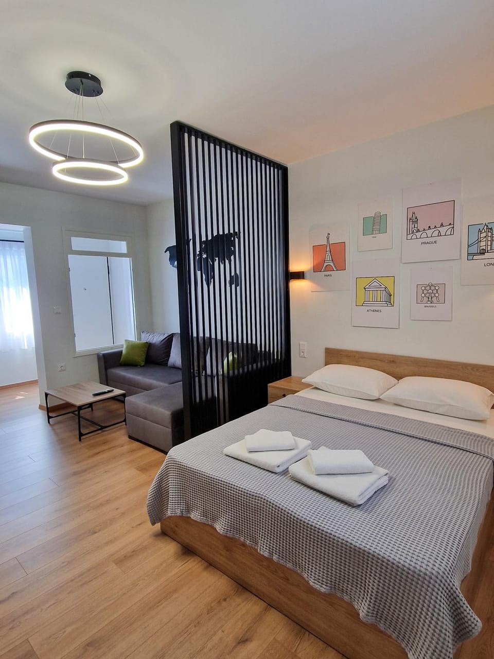 Living room, Bedroom