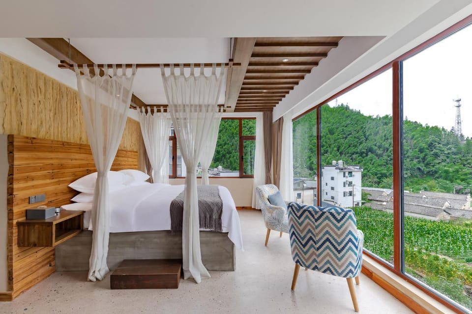 Bed, View (from property/room), Bedroom