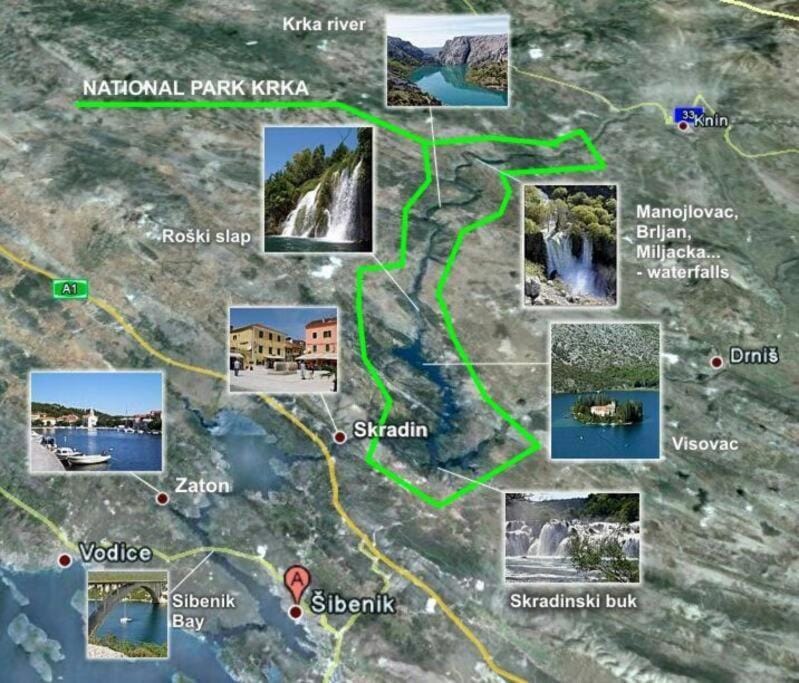 Bedroom for 1, in 100 y old Dalmatian house, under mountain, 14 km to NP KRKA, 35 mins drive to beach Bed and Breakfast in Šibenik-Knin County, Croatia