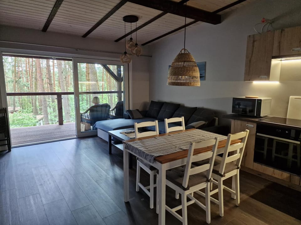 Apartament Sosny 2,3 nad jeziorem OTW Borówno Wielkie Apartment in Pomeranian Voivodeship