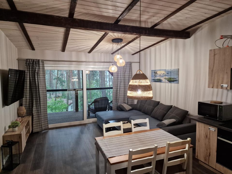 Apartament Sosny 2,3 nad jeziorem OTW Borówno Wielkie Apartment in Pomeranian Voivodeship