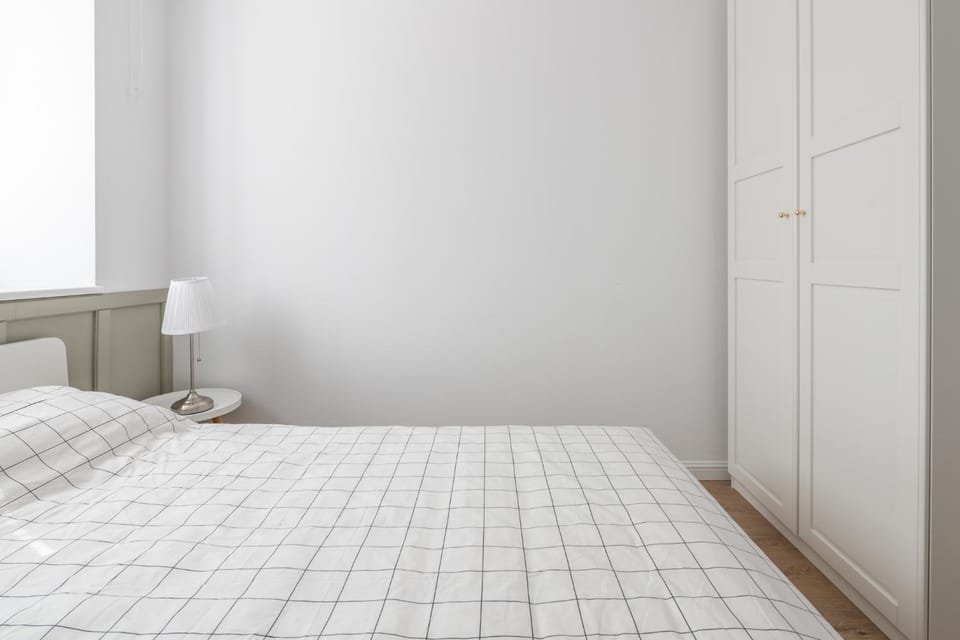 Bed, Photo of the whole room, Bedroom, wardrobe