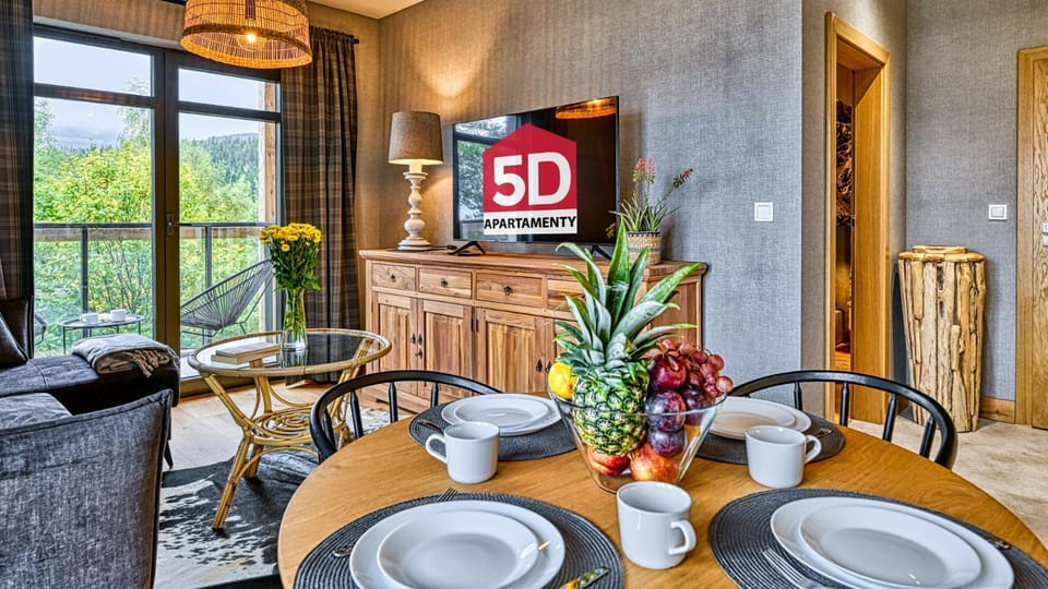 Apartament 102 Orlik z Prywatną Sauną i Widokiem na Śnieżkę - 5D Apartments Apartment in Lower Silesian Voivodeship