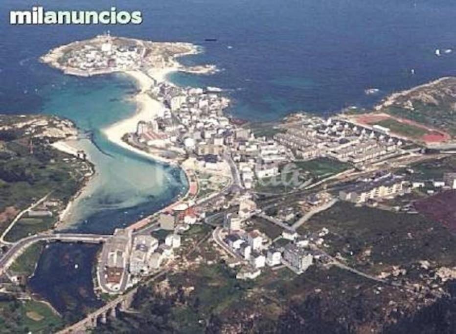 Piso cerca de la playa, dos habitaciones, piscina y terraza Apartment in A Mariña Occidental