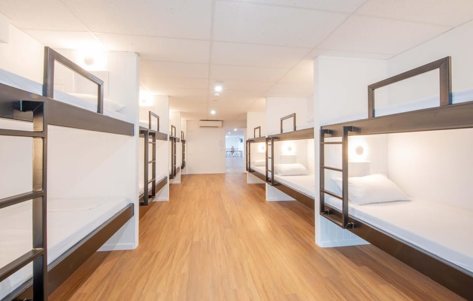 Photo of the whole room, bunk bed