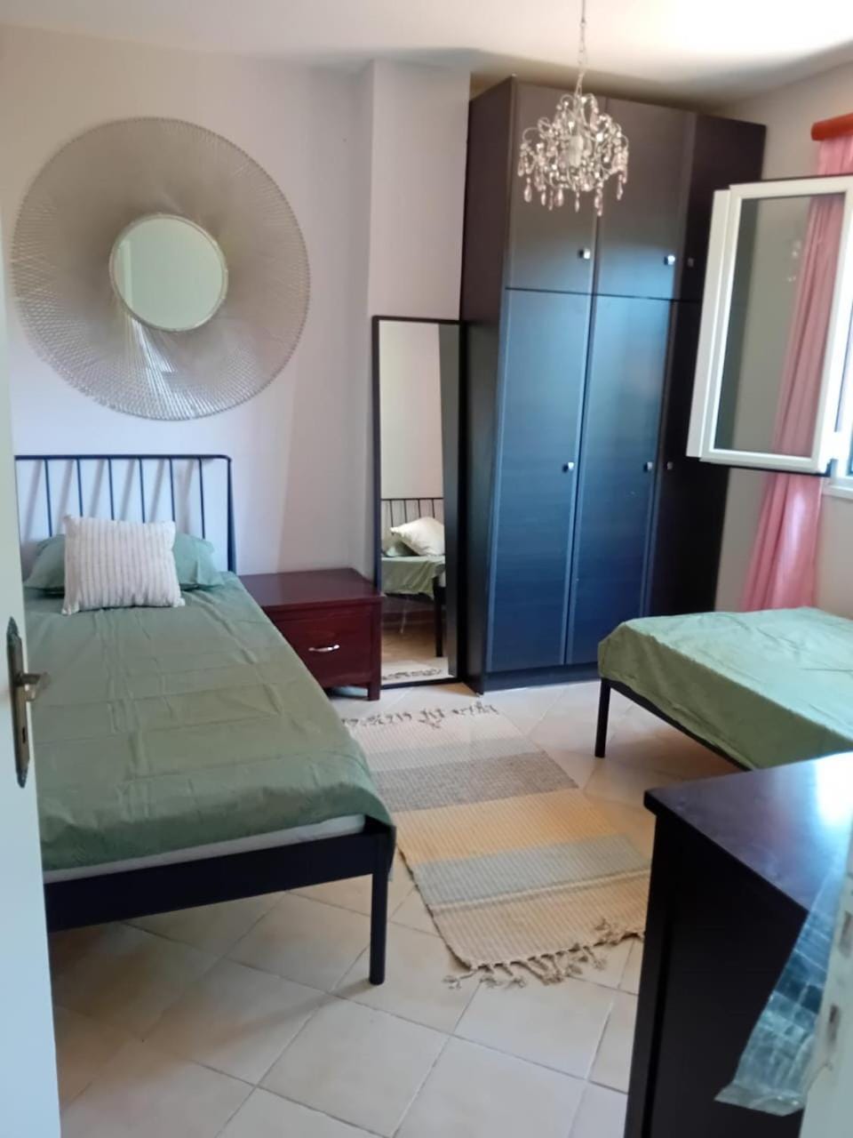 Bed, Photo of the whole room, Bedroom, wardrobe