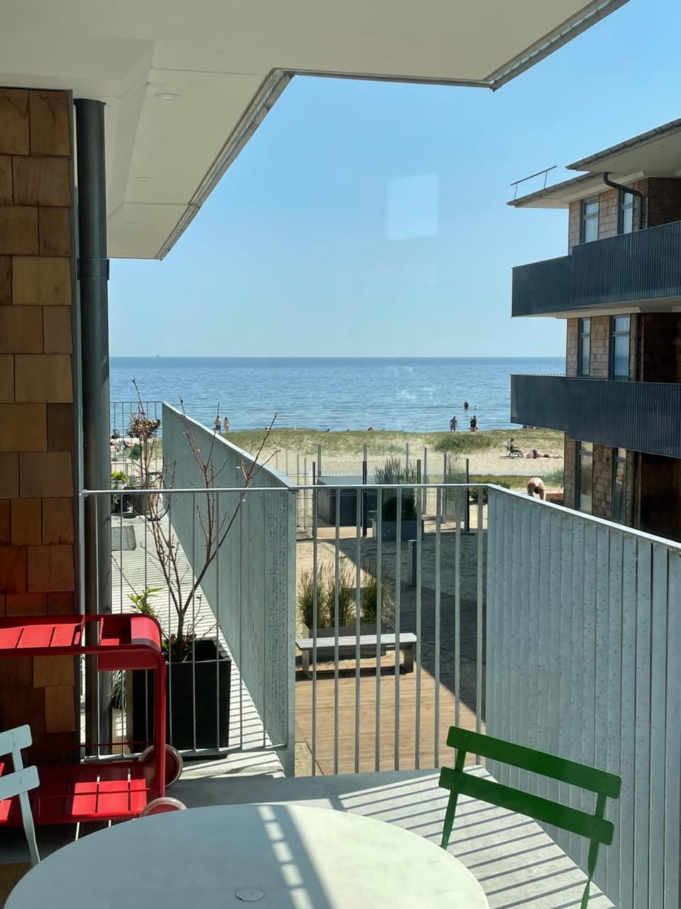 Day, View (from property/room), Balcony/Terrace, Beach, Sea view