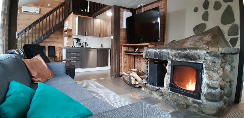TV and multimedia, Living room, fireplace