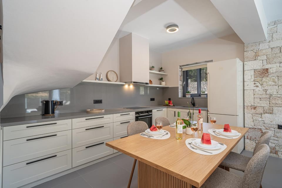 Luxury Stone Villa Aris, ideally located just a 5-minute walk from restaurants and shops Villa in Cephalonia