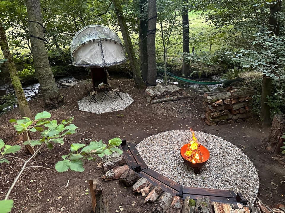 BBQ facilities, Garden view