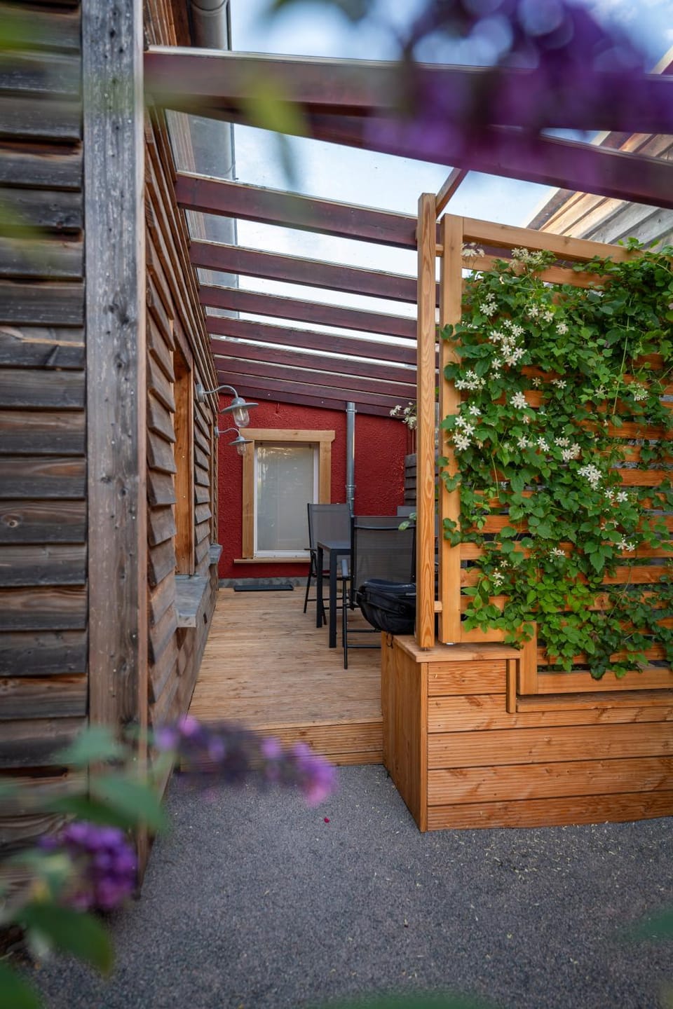 Patio, Balcony/Terrace, Garden view