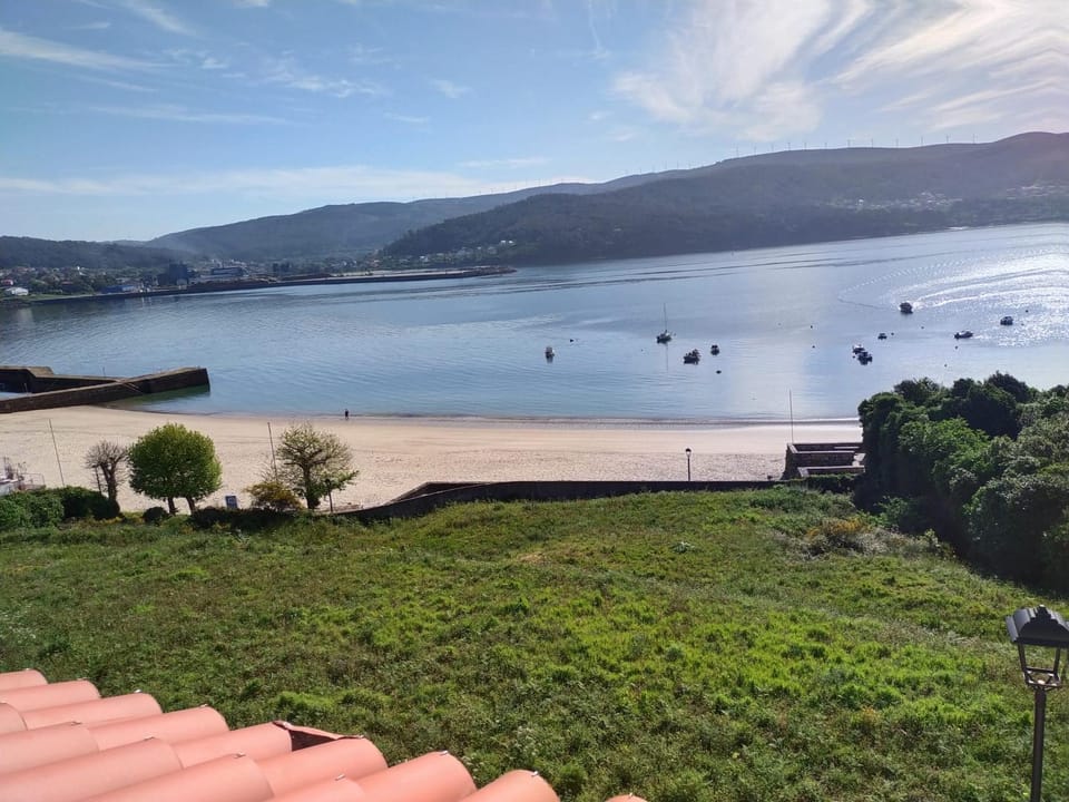Beach, Mountain view, Sea view