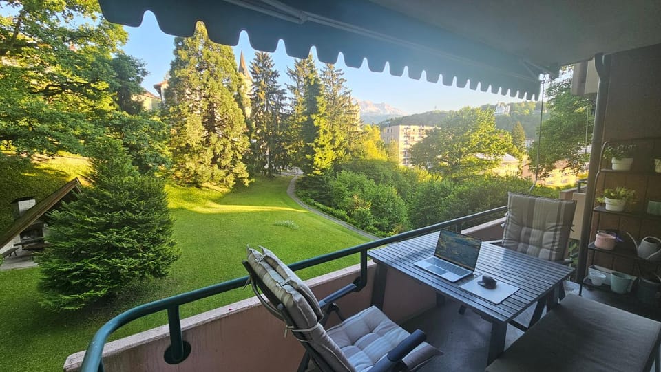 View (from property/room), Balcony/Terrace, Garden view
