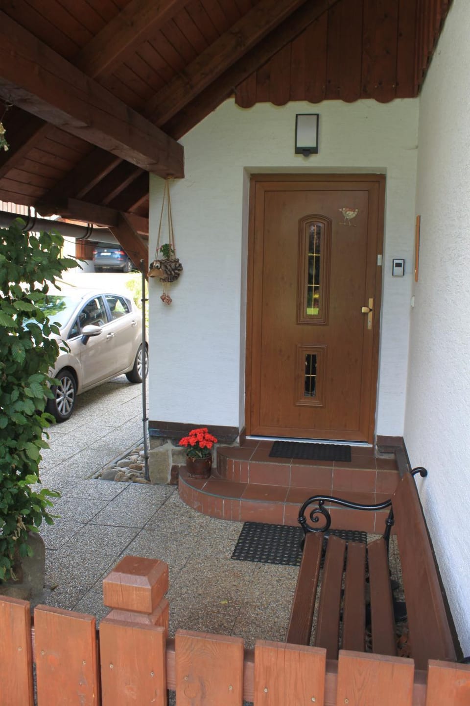 Facade/entrance, Parking