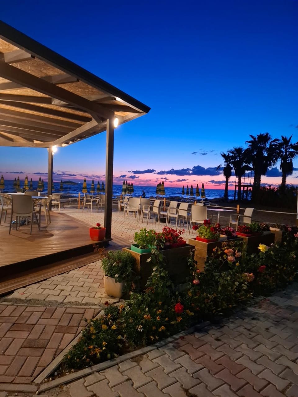 Day, Natural landscape, View (from property/room), Sea view, Sunset