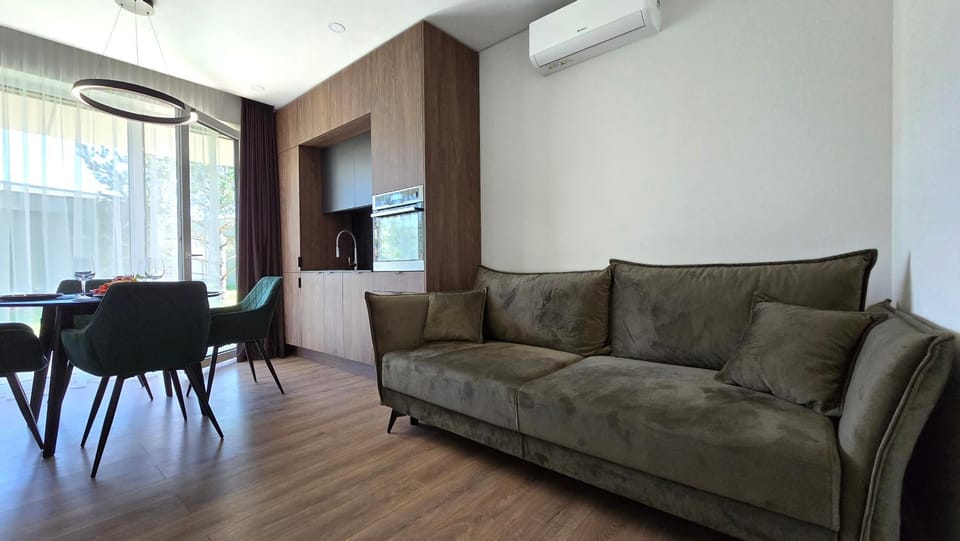 Living room, Dining area, air conditioner